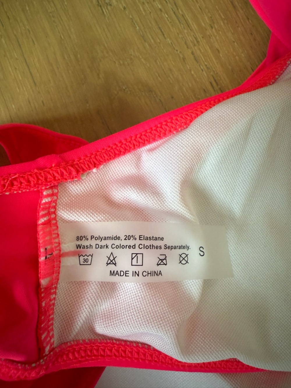 Hot Pink Cutout One-Piece Swimsuit - Picture 2 of 2